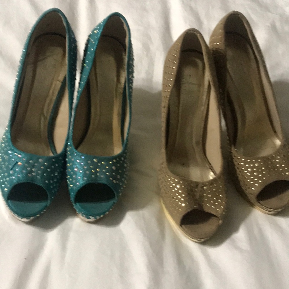 High hill beautiful shoes